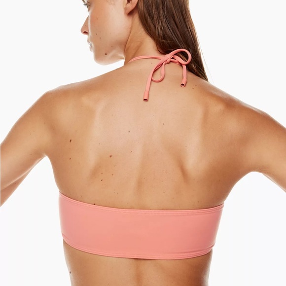 NEW unworn Babaton bandeau top (grapefruit coral) - Picture 3 of 7